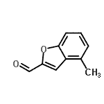 CAS#: 53715-91-6, 4-Methyl-1-Benzofuran-2-Carbaldehyde