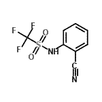 CAS#: 53718-42-6, N-(2-Cyanophenyl)-1,1,1-Trifluoromethanesulfonamide