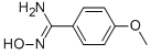 CAS#: 5373-87-5, N'-Hydroxy-4-Methoxybenzenecarboximidamide