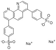 CAS 登录号：53744-42-6， 4-[7-(4-磺酸苯基)-1,10-菲罗啉-4-基]苯磺酸二钠