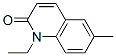 CAS 登录号：53761-45-8， 1-乙基-6-甲基-2(1H)-喹啉酮