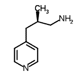 CAS#: 537705-83-2, (2R)-2-Methyl-3-(4-Pyridinyl)-1-Propanamine