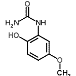 CAS 登录号：53799-02-3， 1-(2-羟基-5-甲氧基苯基)脲