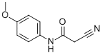 CAS 登录号：5382-38-7， 2-氰基-N-(4-甲氧基苯基)乙酰胺