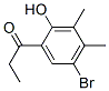 CAS 登录号：5384-03-2， 1-(5-溴-2-羟基-3,4-二甲基-苯基)丙-1-酮
