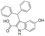 CAS 登录号：53924-10-0， 3-二苯甲基-5-羟基-1H-吲哚-2-羧酸