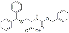 CAS 登录号：53957-20-3， S-(二苯基甲基)-N-[(苄氧基)羰基]-L-半胱氨酸