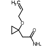 CAS 登录号：540133-81-1， 2-[1-(烯丙氧基)环丙基]乙酰胺