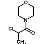 CAS 登录号：54022-76-3， 2-氯-1-(4-吗啉基)-1-丙酮