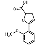 CAS 登录号：54023-04-0， 5-(2-甲氧基苯基)-2-糠酸