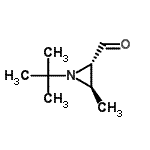CAS 登录号：54031-56-0， (2S,3R)-3-甲基-1-(2-甲基-2-丙基)-2-氮丙啶甲醛