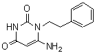 CAS#: 54052-76-5, 6-Amino-1-(2-Phenylethyl)-2,4(1H,3H)-Pyrimidinedione