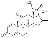 CAS 登录号：54063-32-0， 氯倍他松