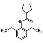 CAS 登录号：540793-87-1， N-(2,6-二乙基苯基)环戊烷甲酰胺