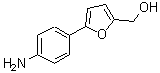CAS 登录号：54146-51-9， [5-(4-氨基苯基)-2-呋喃基]甲醇