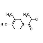 CAS#: 54152-10-2, 2-Chloro-1-(4,5-Dimethyl-3,6-Dihydro-1(2H)-Pyridinyl)-1-Propanone