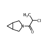 CAS 登录号：54152-18-0， 1-(3-氮杂双环[3.1.0]己-3-基)-2-氯-1-丙酮