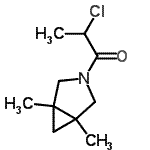 CAS#: 54152-20-4, 2-Chloro-1-(1,5-Dimethyl-3-Azabicyclo[3.1.0]Hex-3-Yl)-1-Propanone