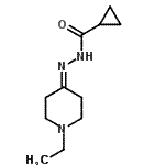 CAS#: 541543-01-5, N'-(1-Ethyl-4-Piperidinylidene)Cyclopropanecarbohydrazide
