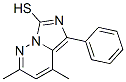 CAS#: 54221-54-4, 2,4-Dimethyl-5-Phenylimidazo[1,5-b]Pyridazine-7-Thiol