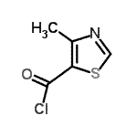 CAS#: 54237-09-1, 4-Methyl-1,3-Thiazole-5-Carbonyl Chloride