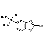 CAS#: 54237-37-5, 5-(2-Methyl-2-Propanyl)-1,3-Benzothiazole-2(3H)-Thione