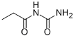 CAS 登录号：5426-52-8， 丙酰基脲