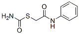CAS 登录号：5428-95-5， 2-氨基甲酰基硫基-N-苯基-乙酰胺