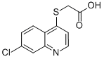 CAS 登录号：5429-07-2， 2-[(7-氯-4-喹啉基)巯基]乙酸