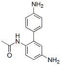 CAS 登录号：5434-67-3， N-[4-氨基-2-(4-氨基苯基)苯基]乙酰胺