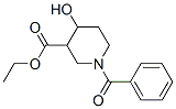 CAS 登录号：5435-00-7， 1-苯甲酰基-4-羟基-哌啶-3-羧酸乙酯