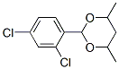CAS 登录号：5436-78-2， 2-(2,4-二氯苯基)-4,6-二甲基-1,3-二恶烷