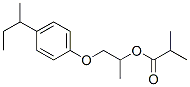 CAS 登录号：5436-84-0， 1-(4-丁烷-2-基苯氧基)丙-2-基 2-甲基丙酸酯