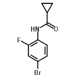 CAS#: 543703-78-2, N-(4-Bromo-2-Fluorophenyl)Cyclopropanecarboxamide