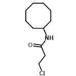 CAS#: 543711-67-7, 3-Chloro-N-Cyclooctylpropanamide