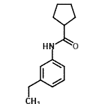 CAS#: 543722-82-3, N-(3-Ethylphenyl)Cyclopentanecarboxamide