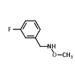 CAS#: 543730-70-7, 1-(3-Fluorophenyl)-N-Methoxymethanamine