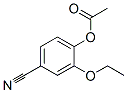 CAS 登录号：5438-50-6， 4-氰基-2-乙氧基苯基乙酸酯