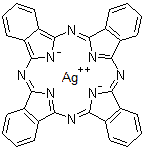 CAS#: 54388-56-6, [29H,31H-Phthalocyaninato(2-)-kappa<Sup>2</Sup>N<Sup>29</Sup>,N<Sup>31</Sup>]Silver