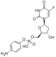 CAS#: 54397-88-5, 5-Fluoro-2'-deoxyuridine-5'-(4-aminophenyl)monophosphate