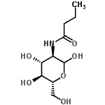 CAS#: 5441-12-3, 2-(Butyrylamino)-2-Deoxy-D-Glucopyranose
