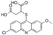 CAS#: 5442-51-3, 2-(6-Chloro-2-Methoxy-Acridin-9-Yl)Sulfanylbutanedioic Acid