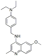 CAS#: 5442-69-3, N-[(4-Diethylaminophenyl)Methyl]-6-Methoxy-2-Methyl-Quinolin-4-Amine