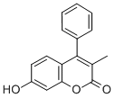CAS 登录号：54431-13-9， 7-羟基-3-甲基-4-苯基香豆素