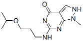 CAS#: 5444-66-6, 9-Methyl-3-(3-Propan-2-Yloxypropylamino)-2,4,8,9-Tetrazabicyclo[4.3.0] Nona-1,3,6-Trien-5-One