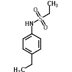 CAS 登录号：544426-38-2， N-(4-乙基苯基)乙烷磺酰胺