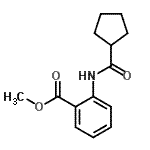 CAS#: 544438-31-5, Methyl 2-[(Cyclopentylcarbonyl)Amino]Benzoate
