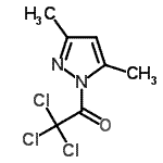 CAS 登录号：544460-00-6， 2,2,2-三氯-1-(3,5-二甲基-1H-吡唑-1-基)乙酮