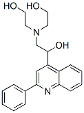 CAS 登录号：5445-71-6， 2-(二(2-羟基乙基)氨基)-1-(2-苯基喹啉-4-基)乙醇