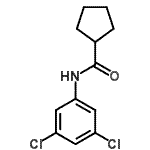 CAS 登录号：544657-31-0， N-(3,5-二氯苯基)环戊烷甲酰胺